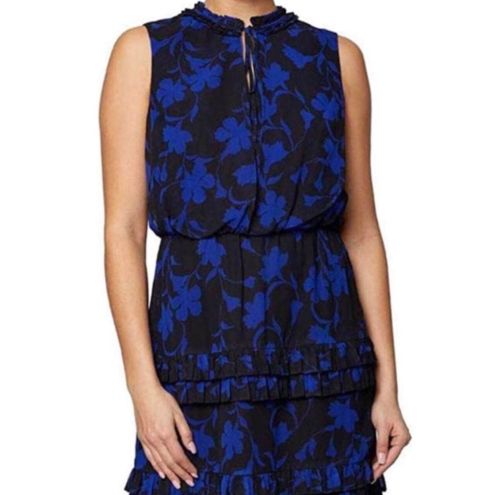 Women’s Blue and Black Dress, Size 6
